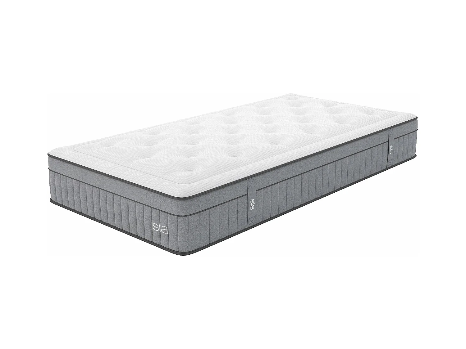 Matelas ressorts ensachés et mousse à mémoire de forme 90x200cm