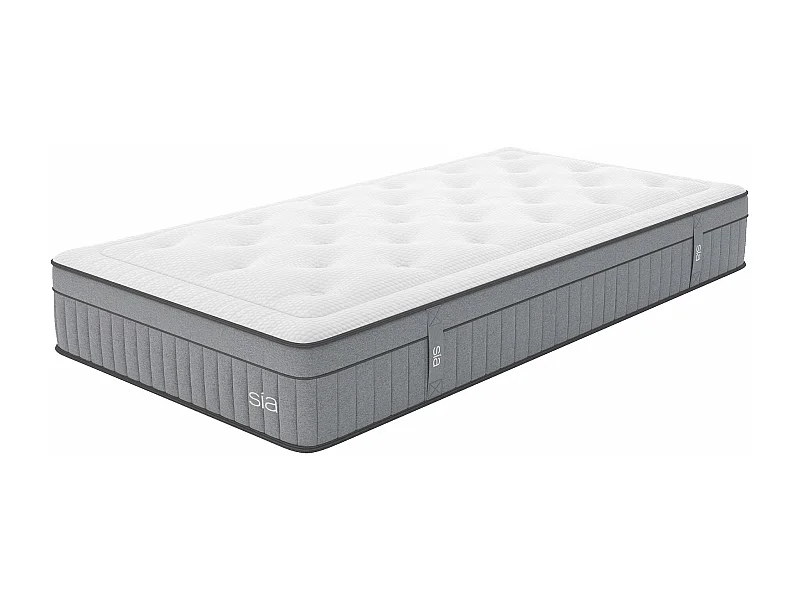 Matelas ressorts ensachés et mousse à mémoire de forme 90x200cm