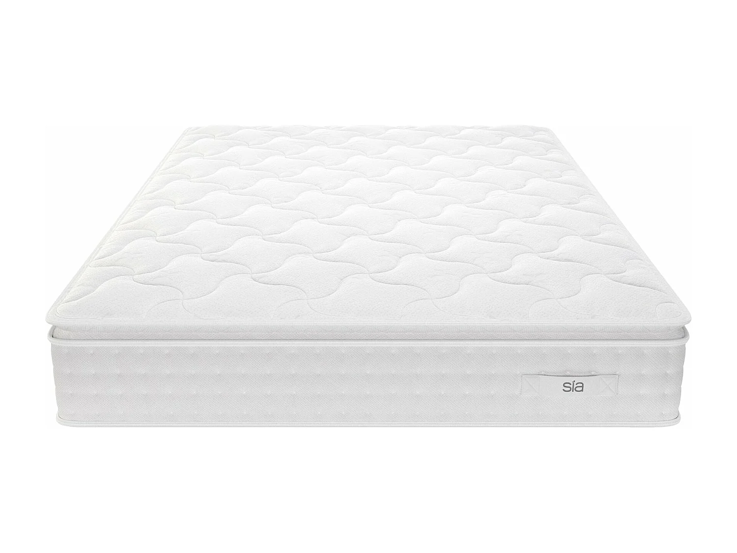 Matelas ressorts ensachés et mousse à mémoire de forme 160x200cm HYBRIDE PREMIUM CLOUD