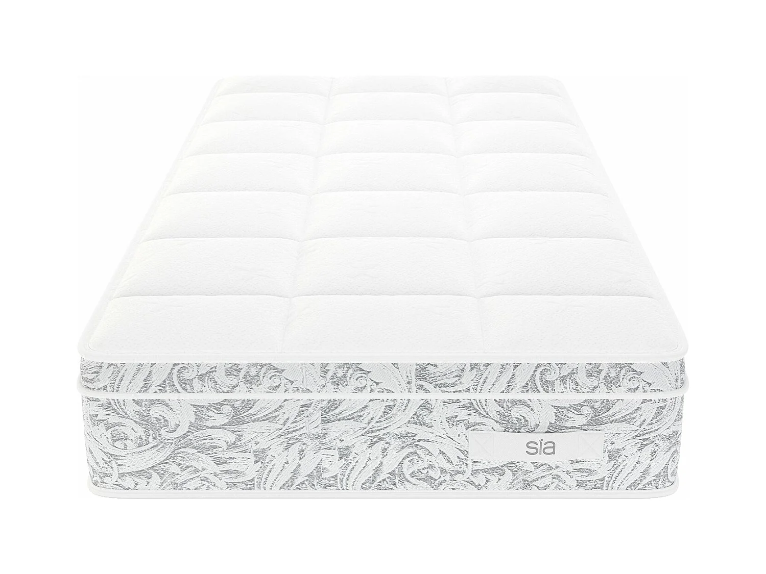 Matelas ressorts ensachés et mousse à mémoire de forme 90x200cm