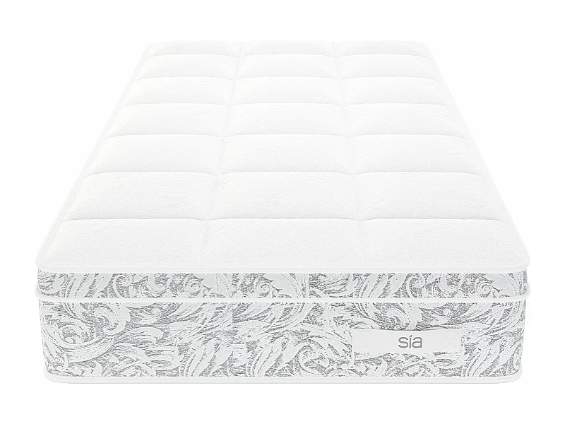 Matelas ressorts ensachés et mousse à mémoire de forme 90x200cm