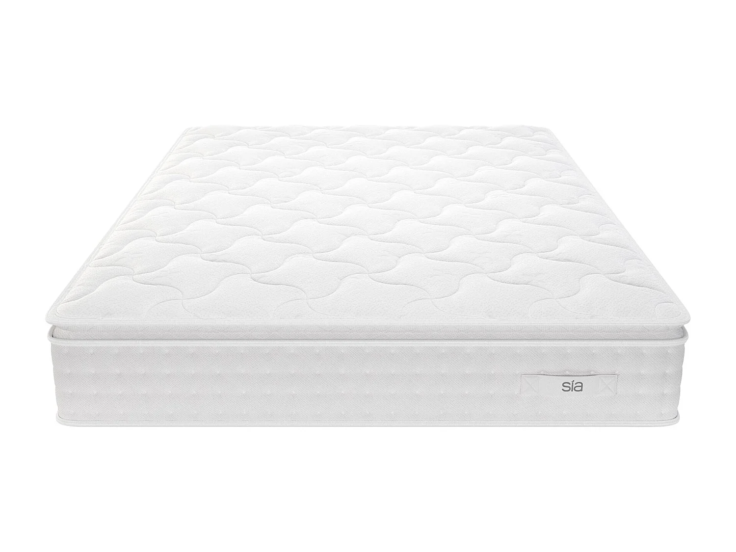 Matelas ressorts ensachés et mousse à mémoire de forme 140x190cm HYBRIDE PREMIUM CLOUD