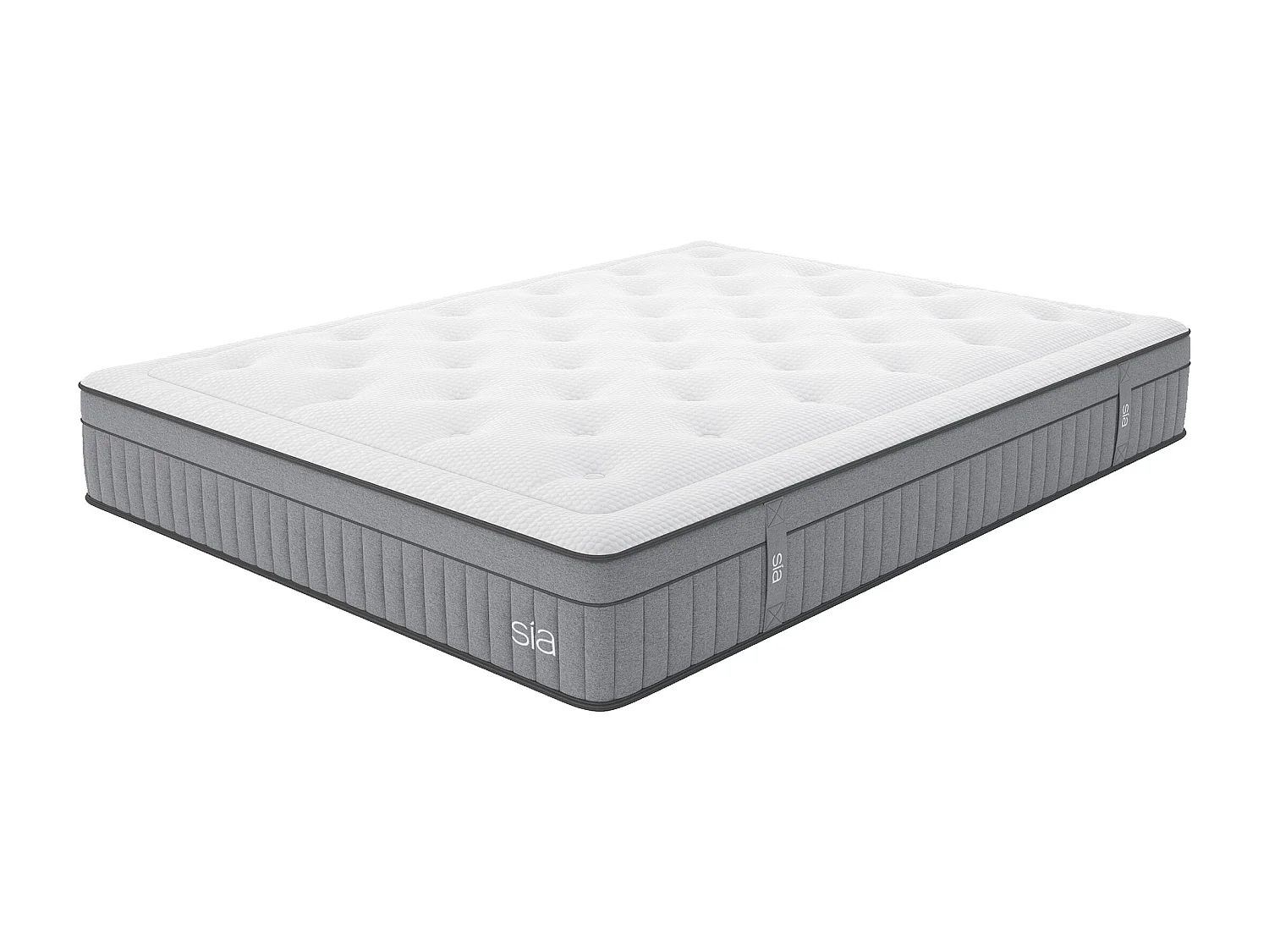 Matelas ressorts ensachés et mousse à mémoire de forme 140x190cm