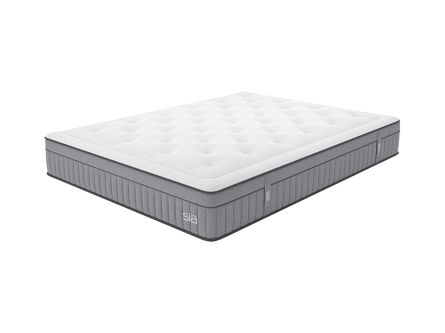 Matelas ressorts ensachés et mousse à mémoire de forme 140x190cm