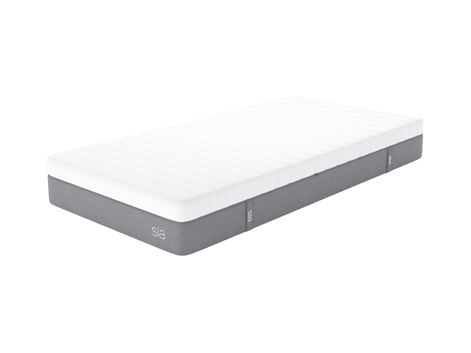 Matelas ressorts ensachés et mousse à mémoire de forme 90x190cm