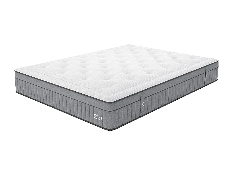 Matelas ressorts ensachés et mousse à mémoire de forme 160x200cm