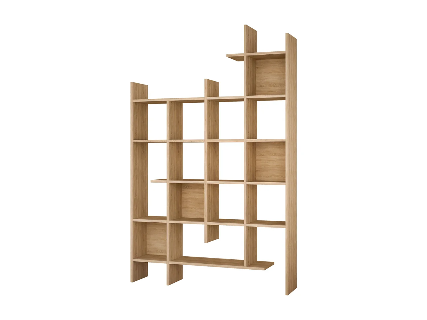 Houten plank BOK Eiken met 15 planken 122x25,5x188 cm