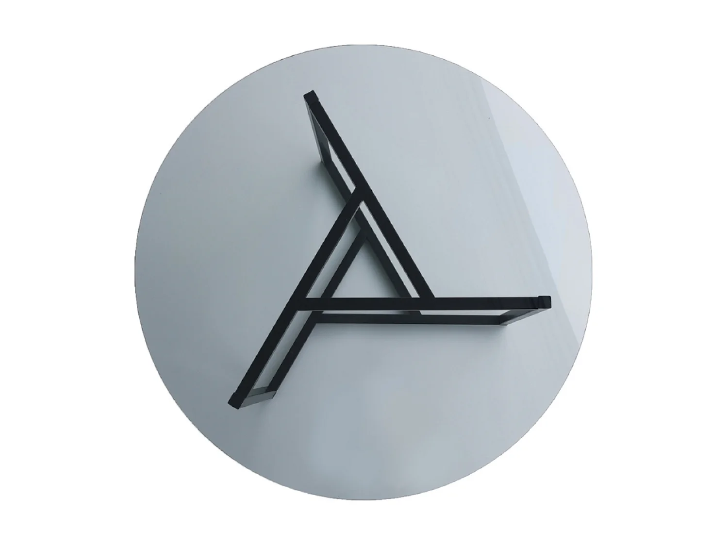 Table basse plateau en verre trempé MIA