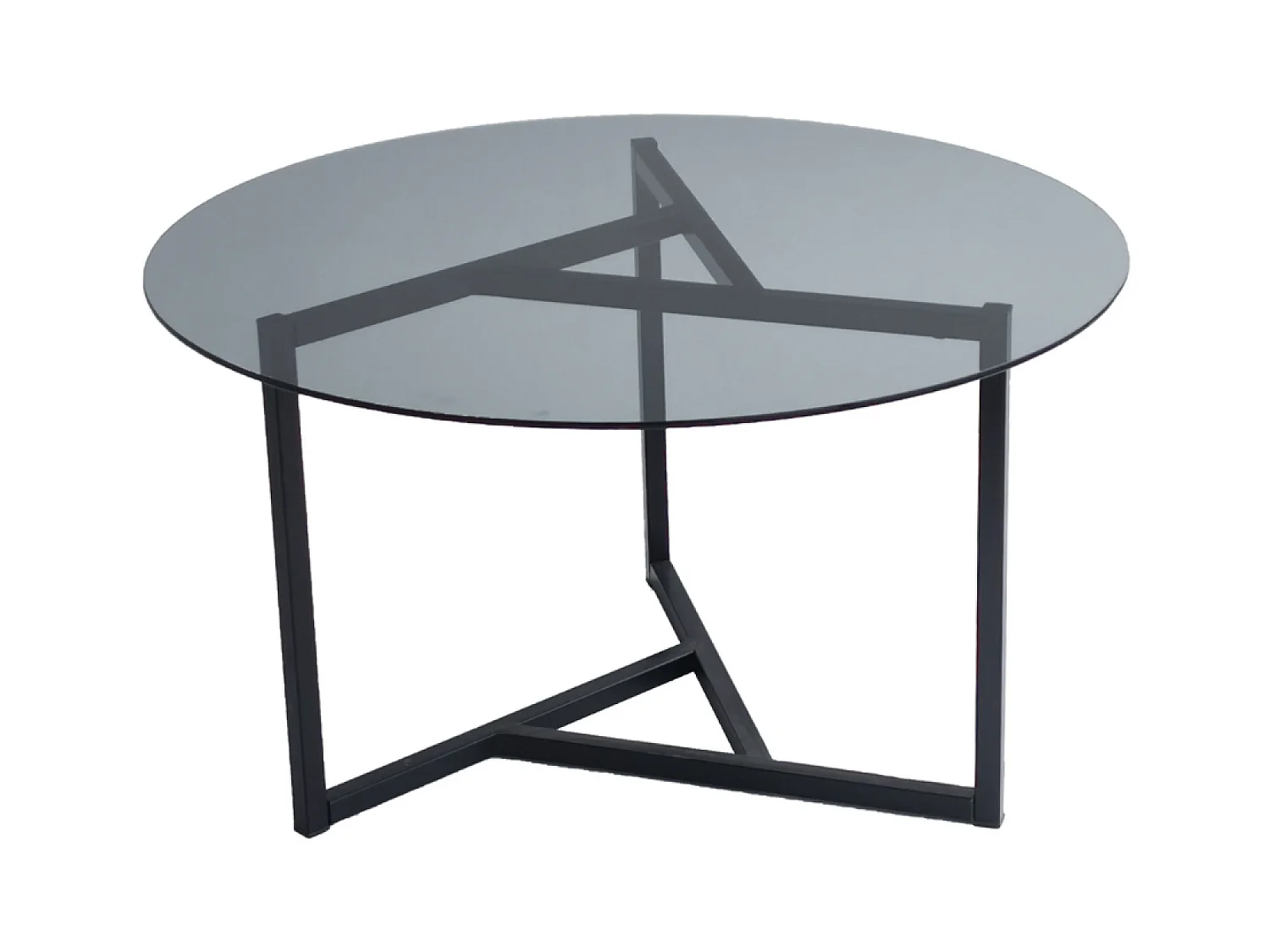 Mesa de café con tapa de vidrio templado MIA