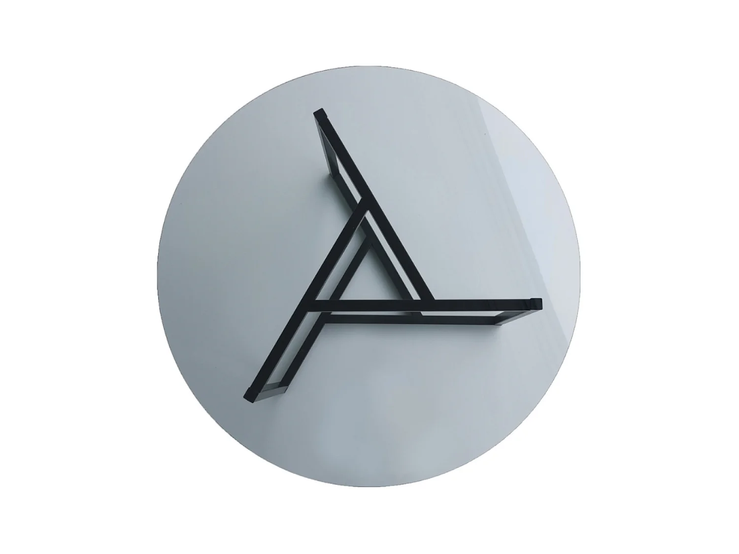 Mesa de café con tapa de vidrio templado MIA