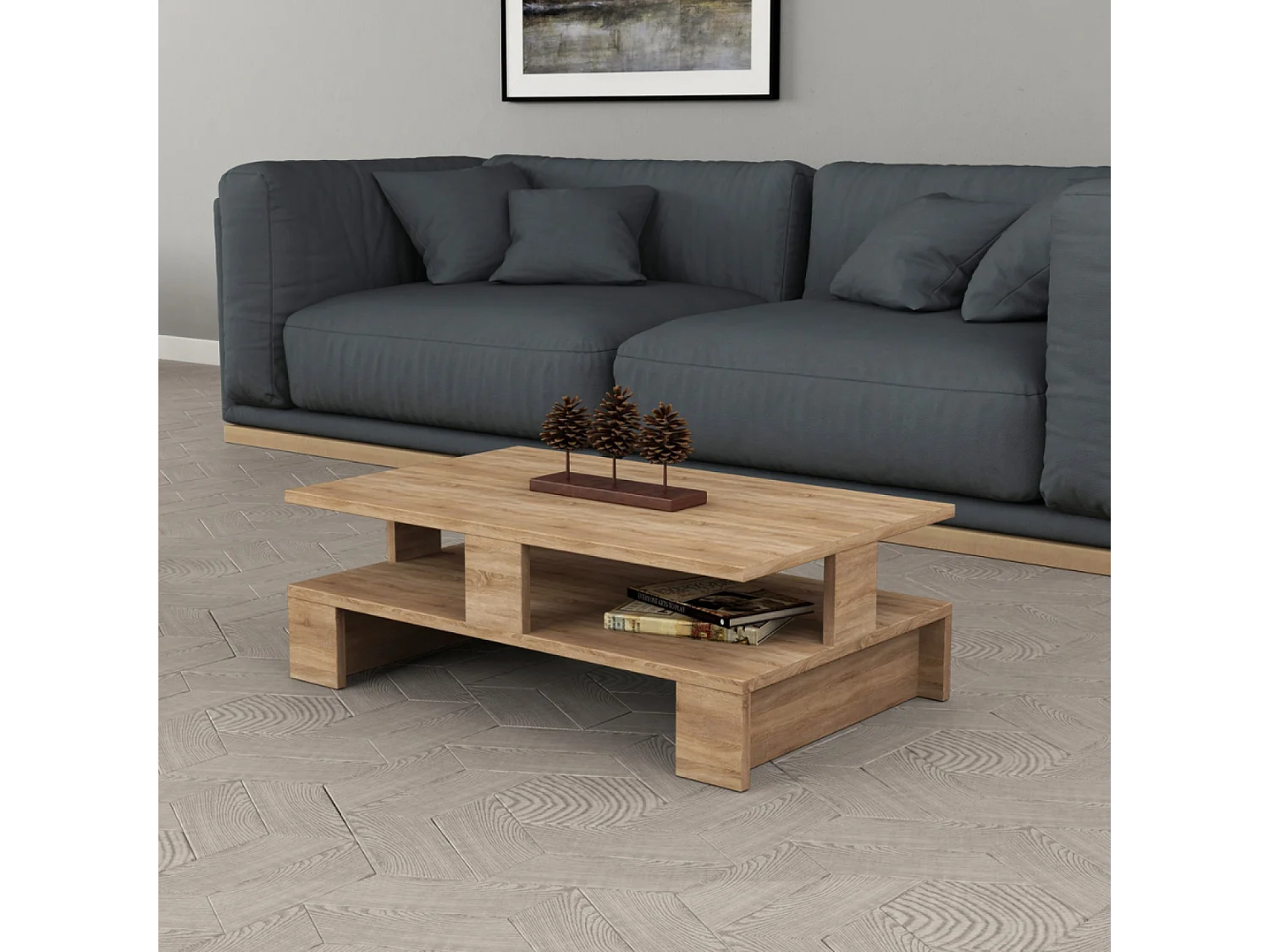 Table basse bois LUCO