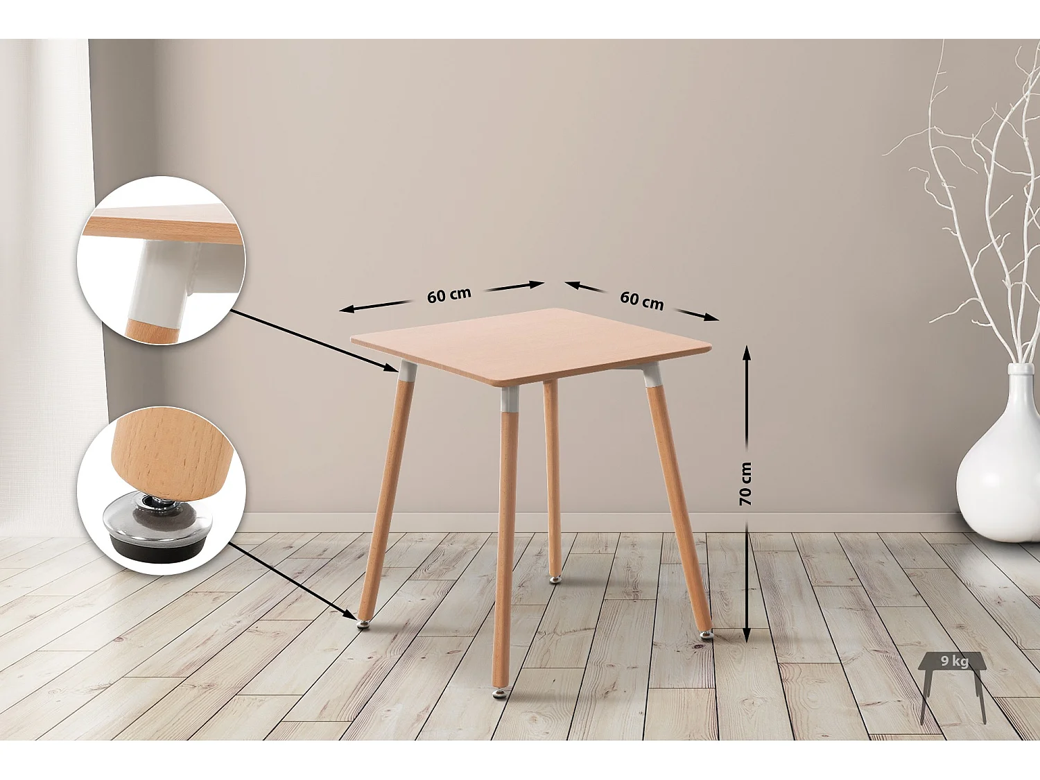 Console tafel - Hout & Hout - natura - Viborg