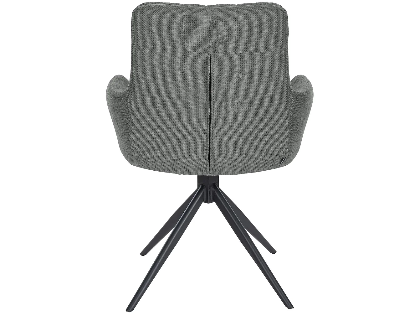 Fauteuil pivotant en tissu Vilas - Gris88.00