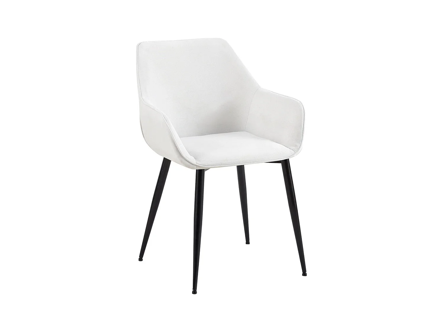 Fauteuil en tissu Vessa - Crème82.00