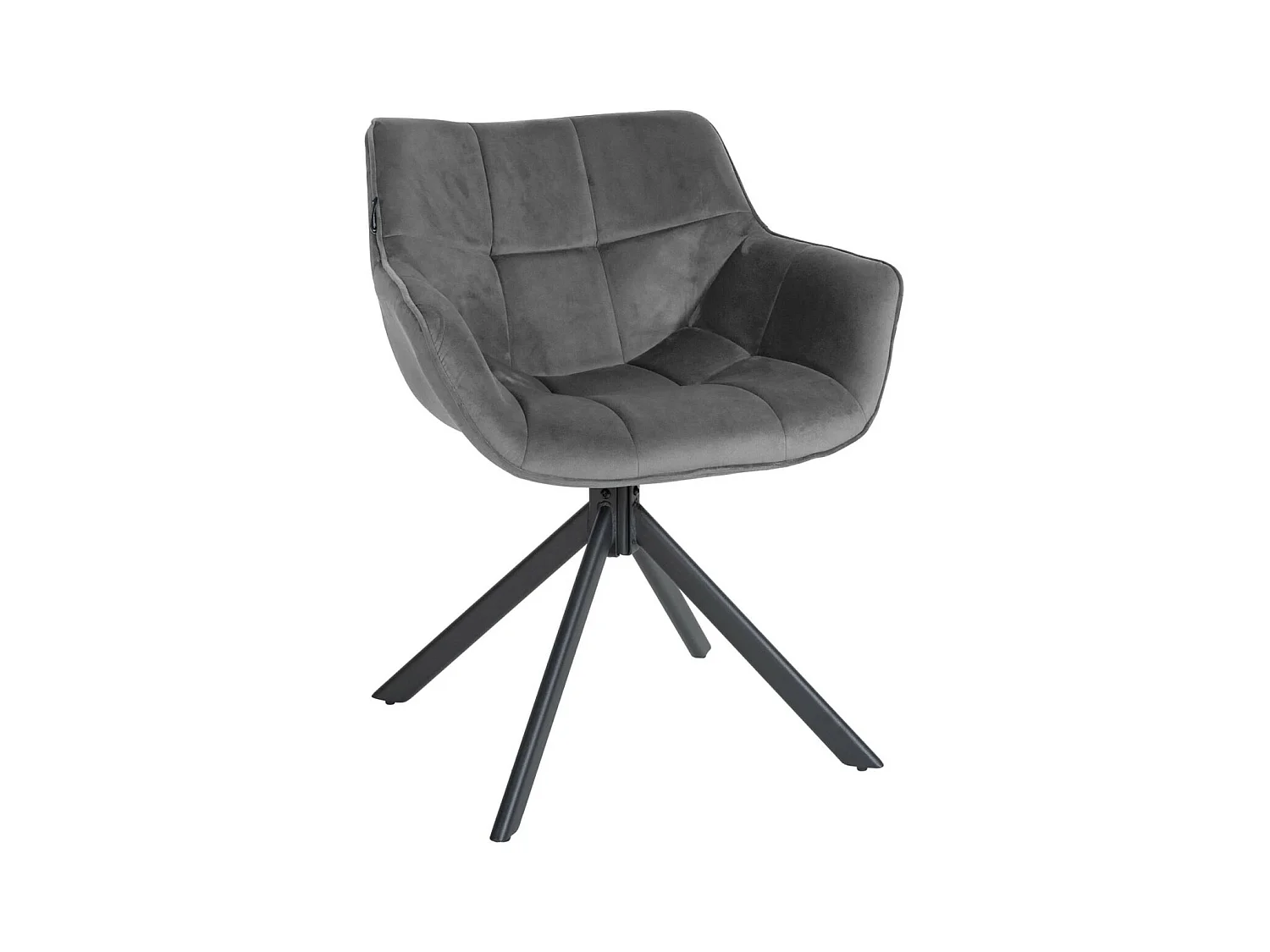 Chaise Westport Velours - Gris78.00