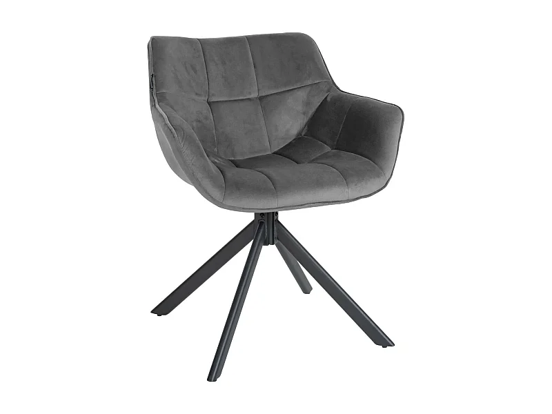 Chaise Westport Velours - Gris78.00