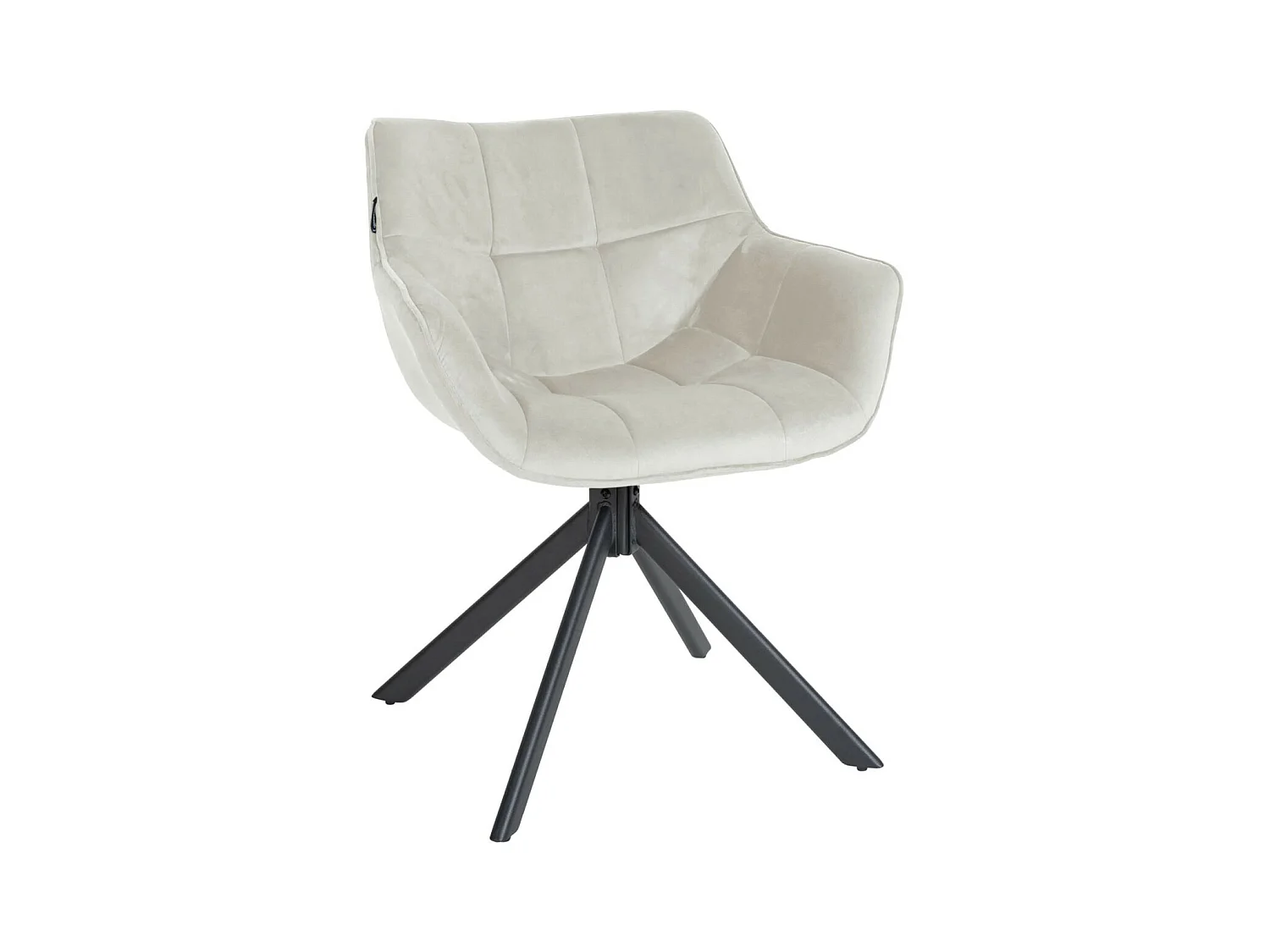 Chaise Westport Velours - Crème78.00
