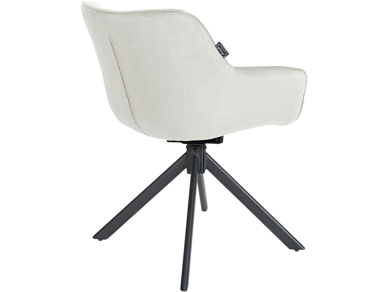 Chaise Westport Velours - Crème78.00