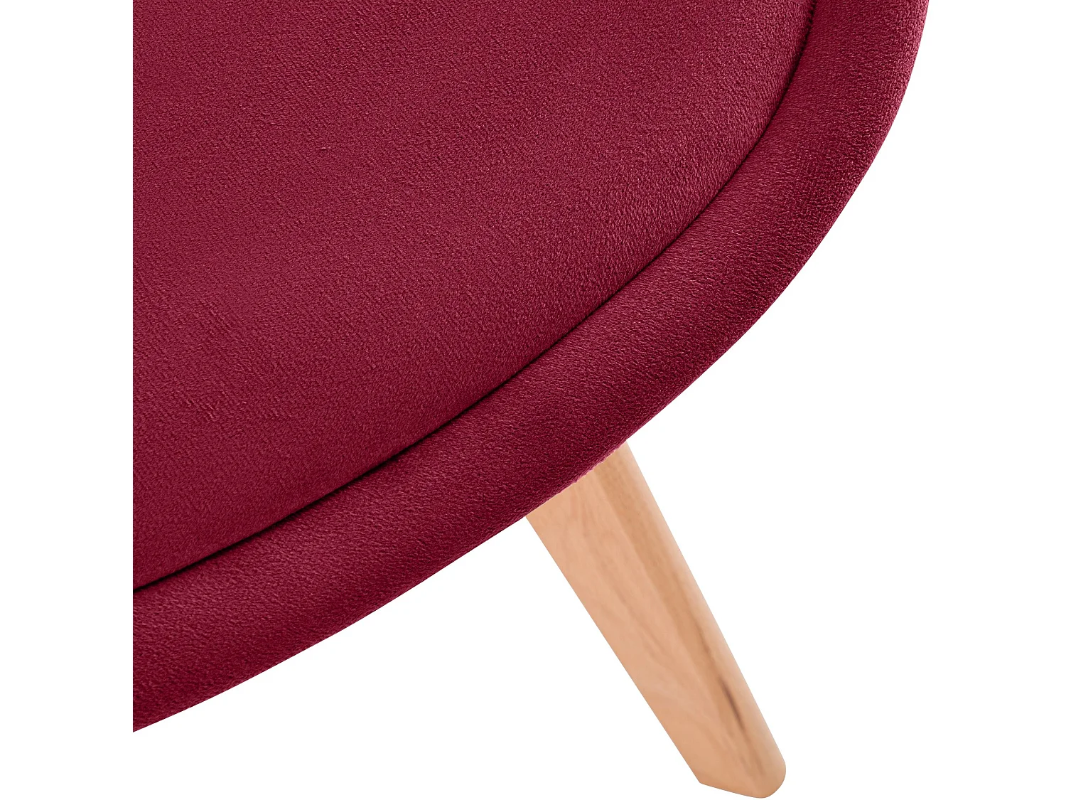 Chaise Linares - Velours Rouge83.00