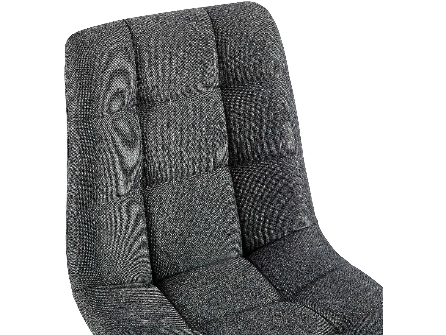Chaise Antibes Tissu - Gris foncé84.00