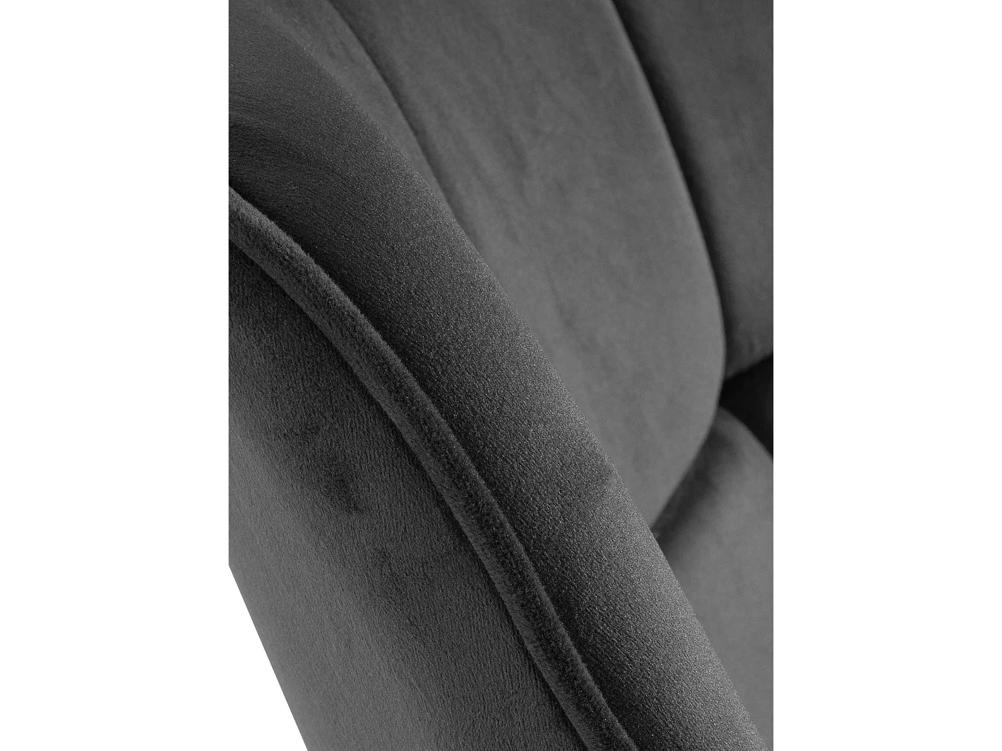 Chaise Westport Velours - gris foncé78.00