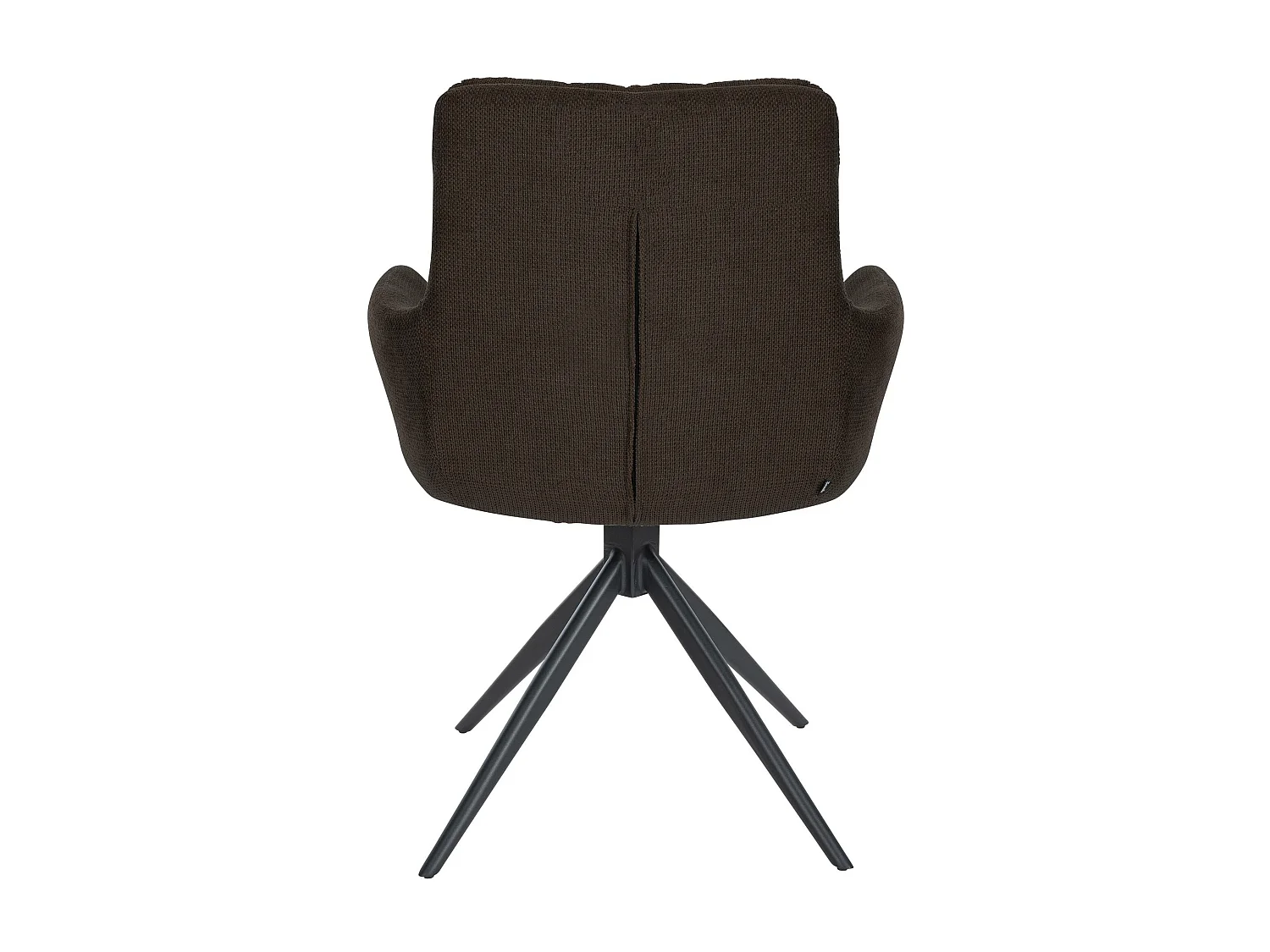 Fauteuil pivotant en tissu Vilas - Marron88.00