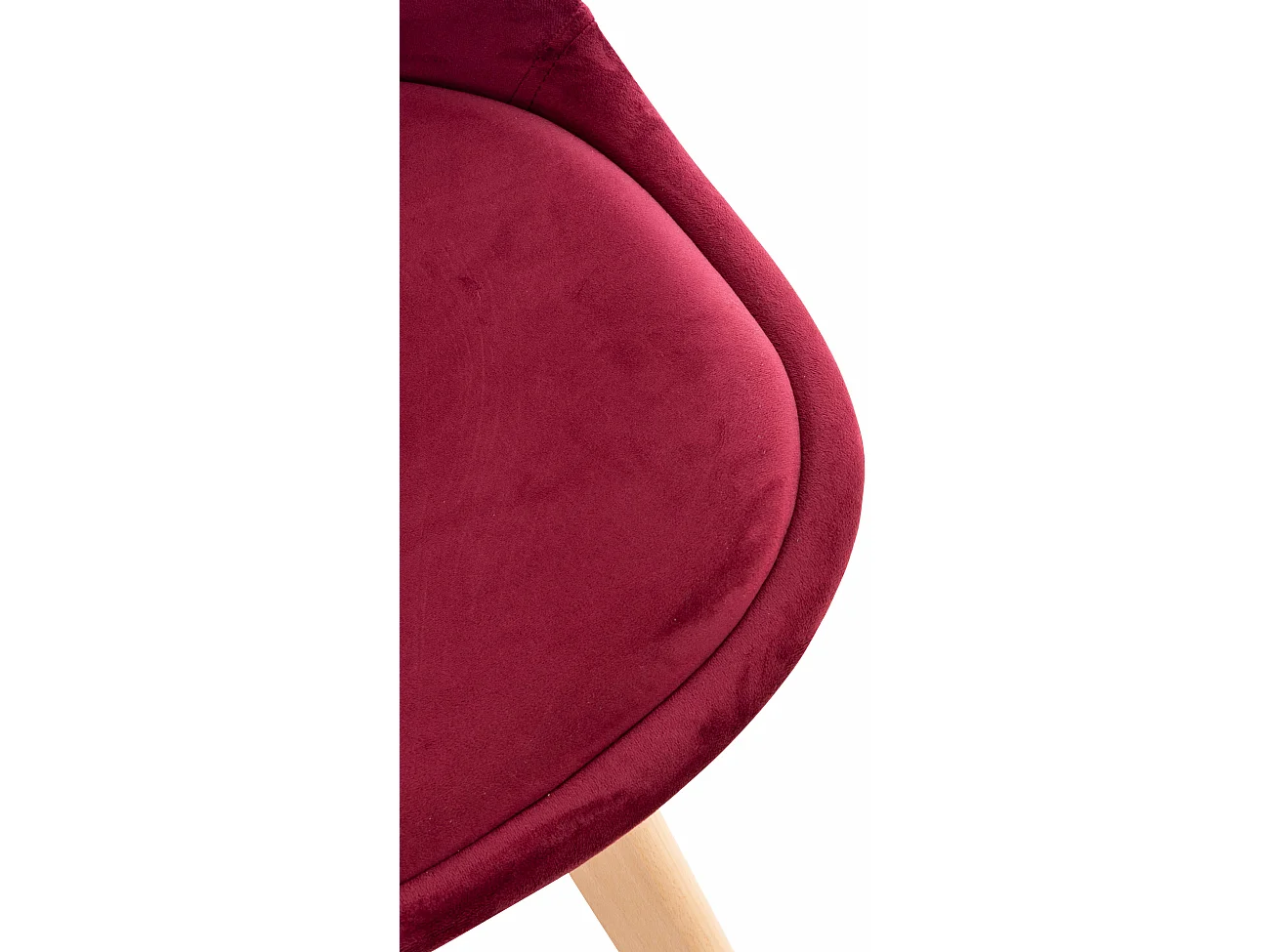 Chaise Linares - Velours Bordeaux83.00