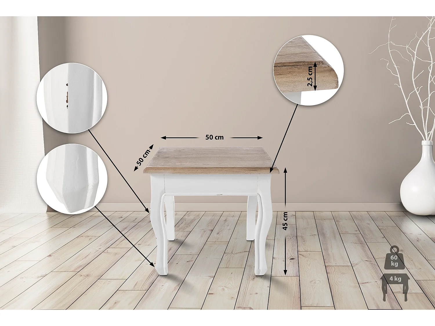 Table d'appoint Alma45.00