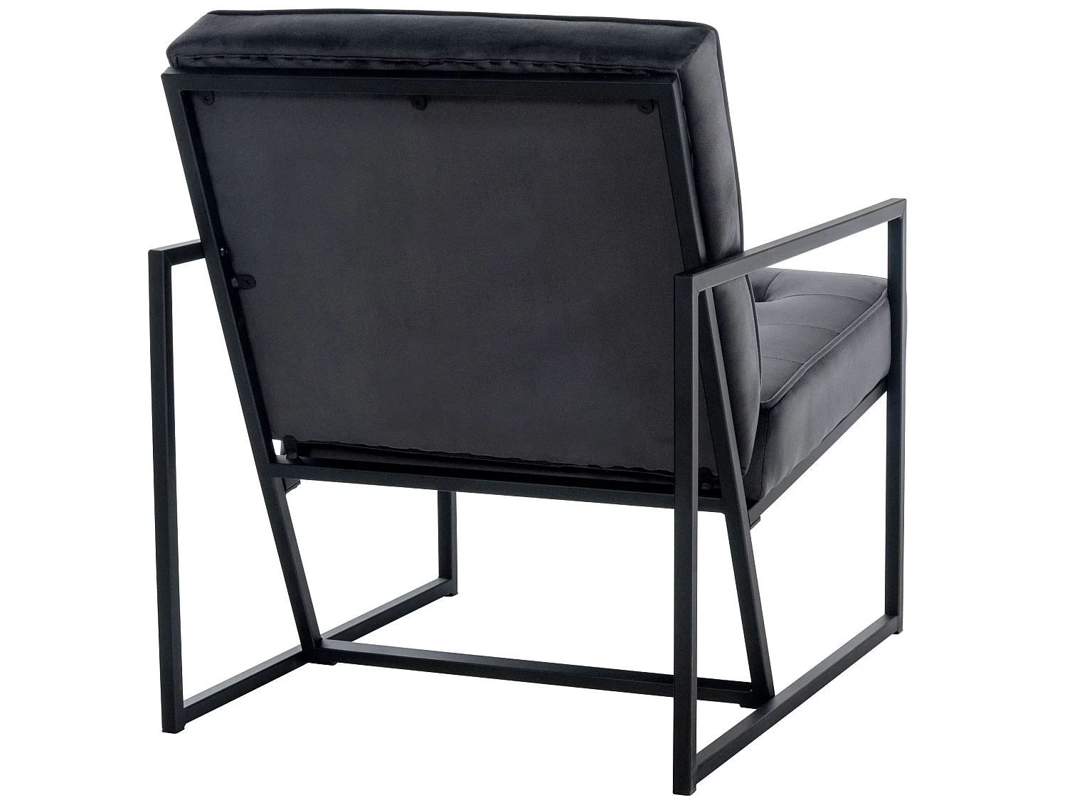 Fauteuil lounge Avon Velours - Gris79.50