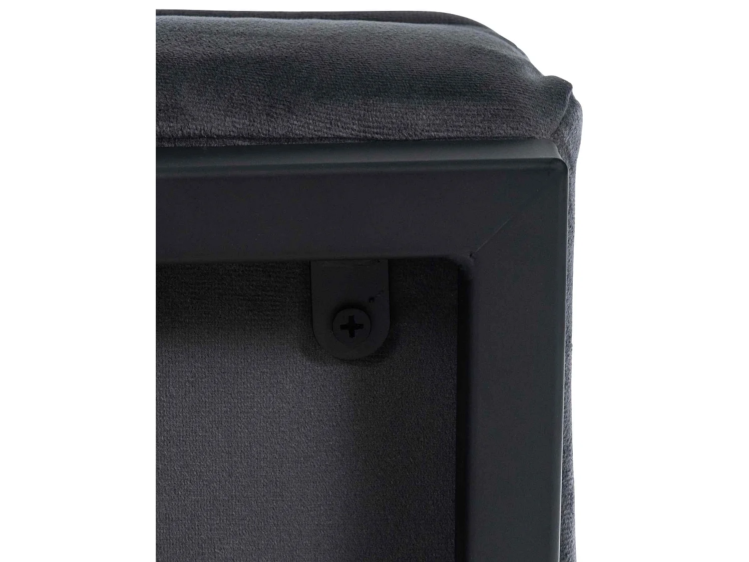 Fauteuil lounge Avon Velours - Gris79.50