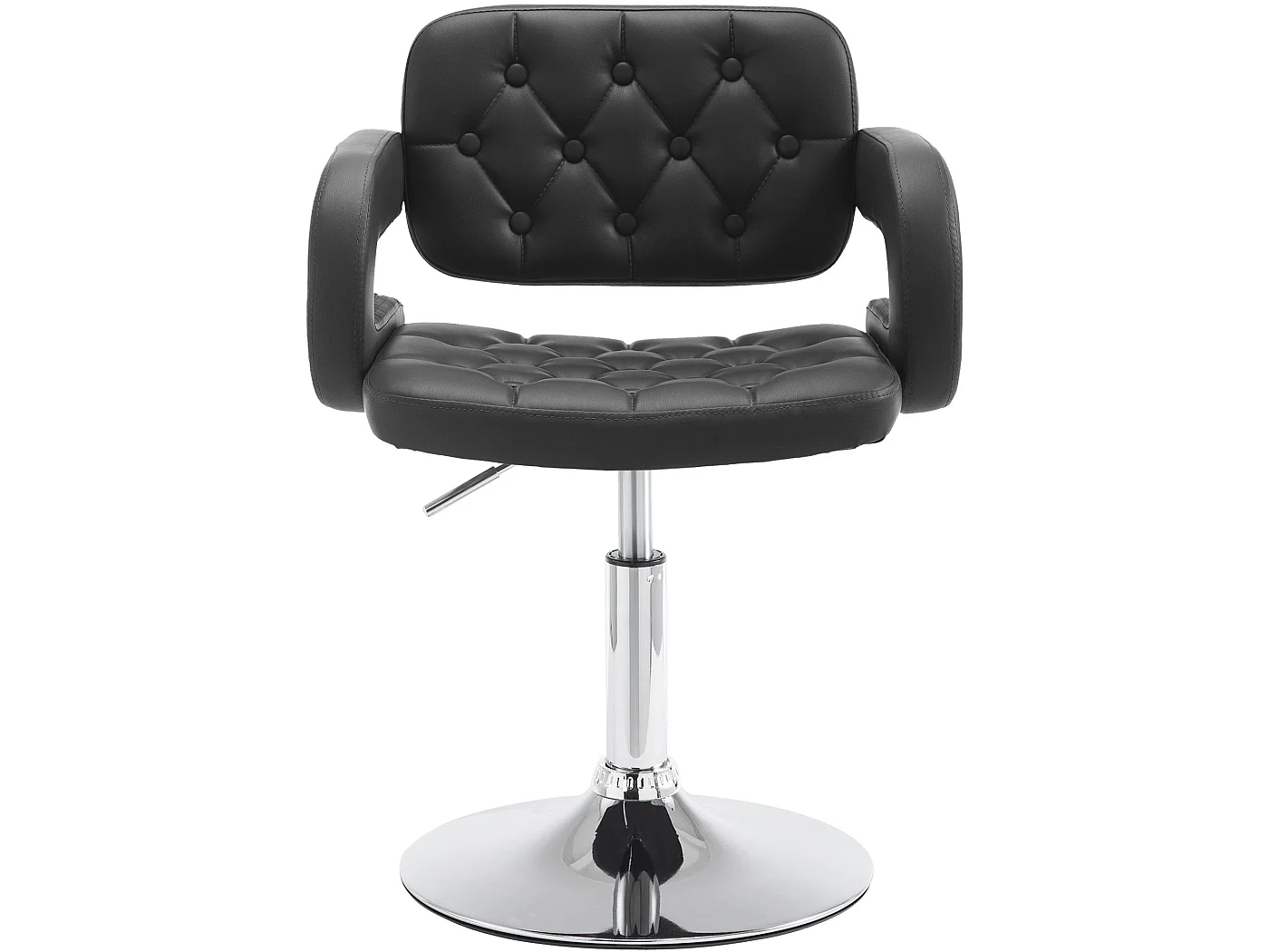 Fauteuil Lounge Dublin Simili cuir - Noir76.00