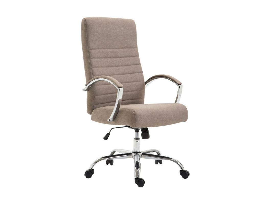 Silla de oficina - Tela &  - Gris topo - Valais