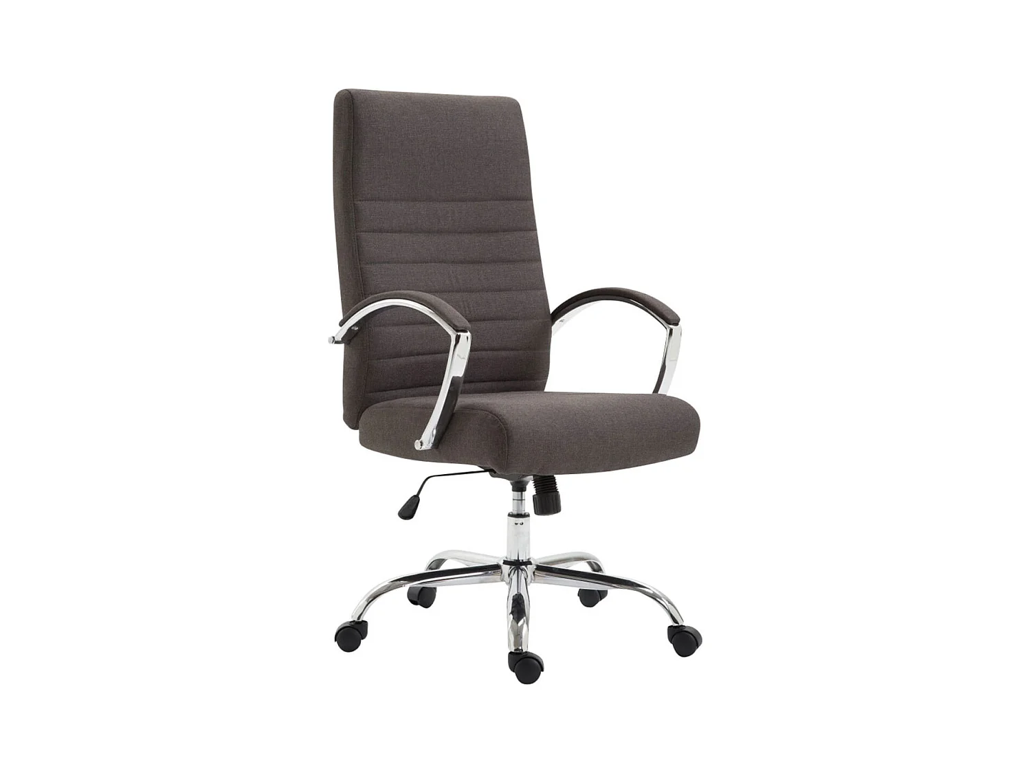 Fauteuil de bureau Valais - Tissu gris foncé110.00