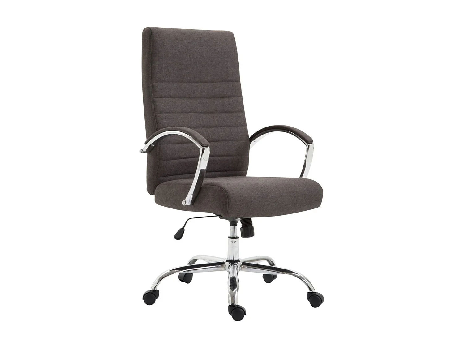 Fauteuil de bureau Valais - Tissu gris foncé110.00