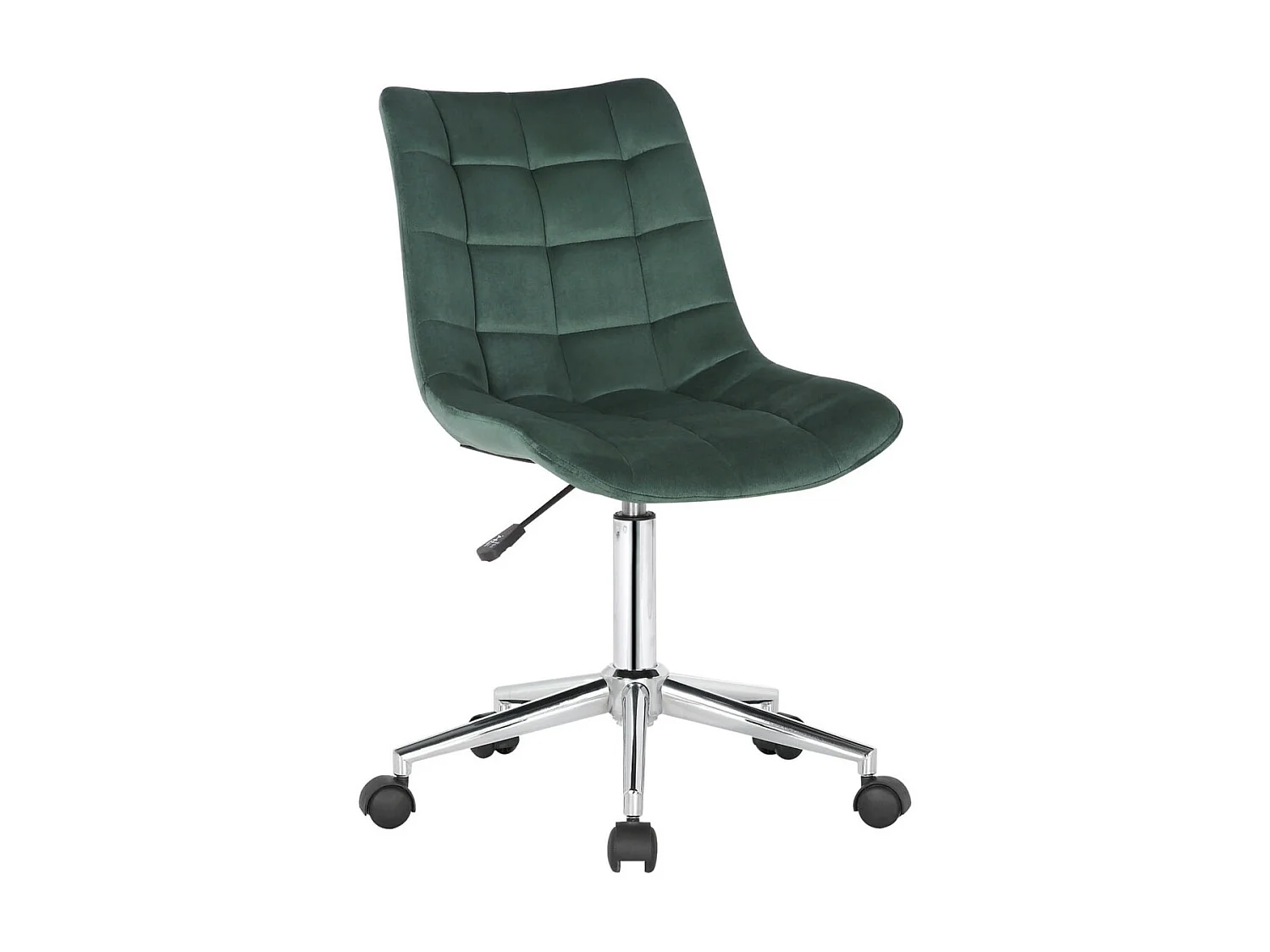 Chaise de bureau Medford - velours Vert81.00