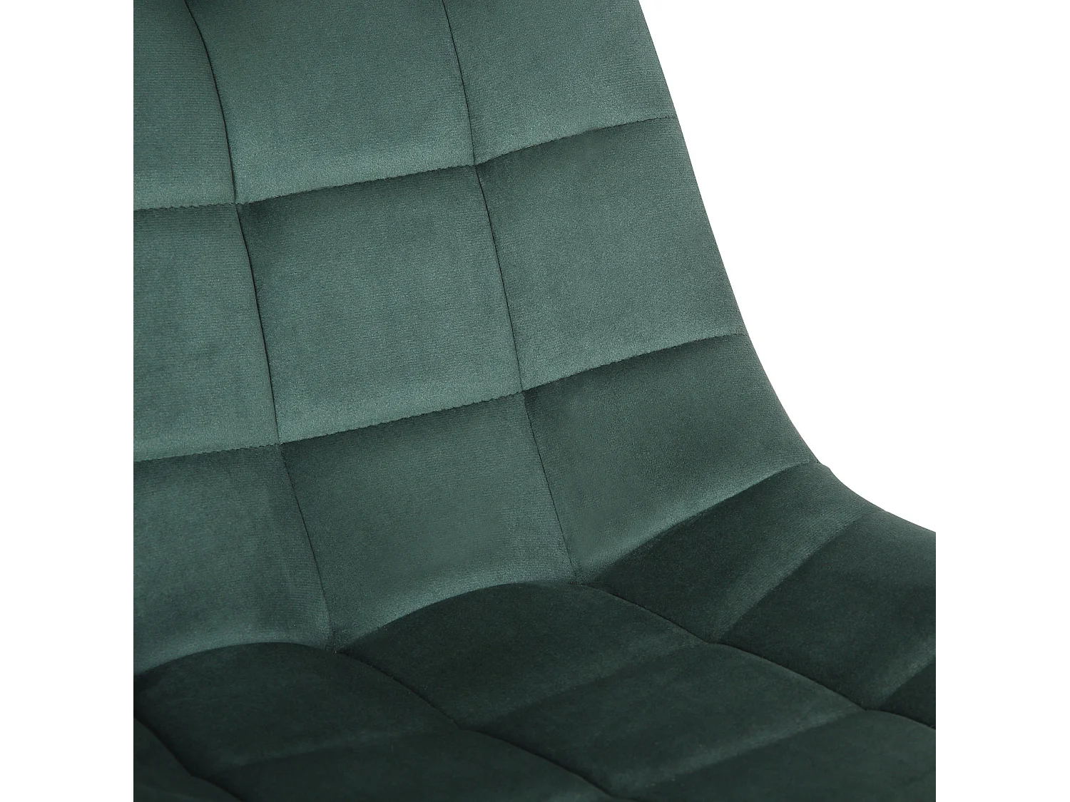 Chaise de bureau Medford - velours Vert81.00