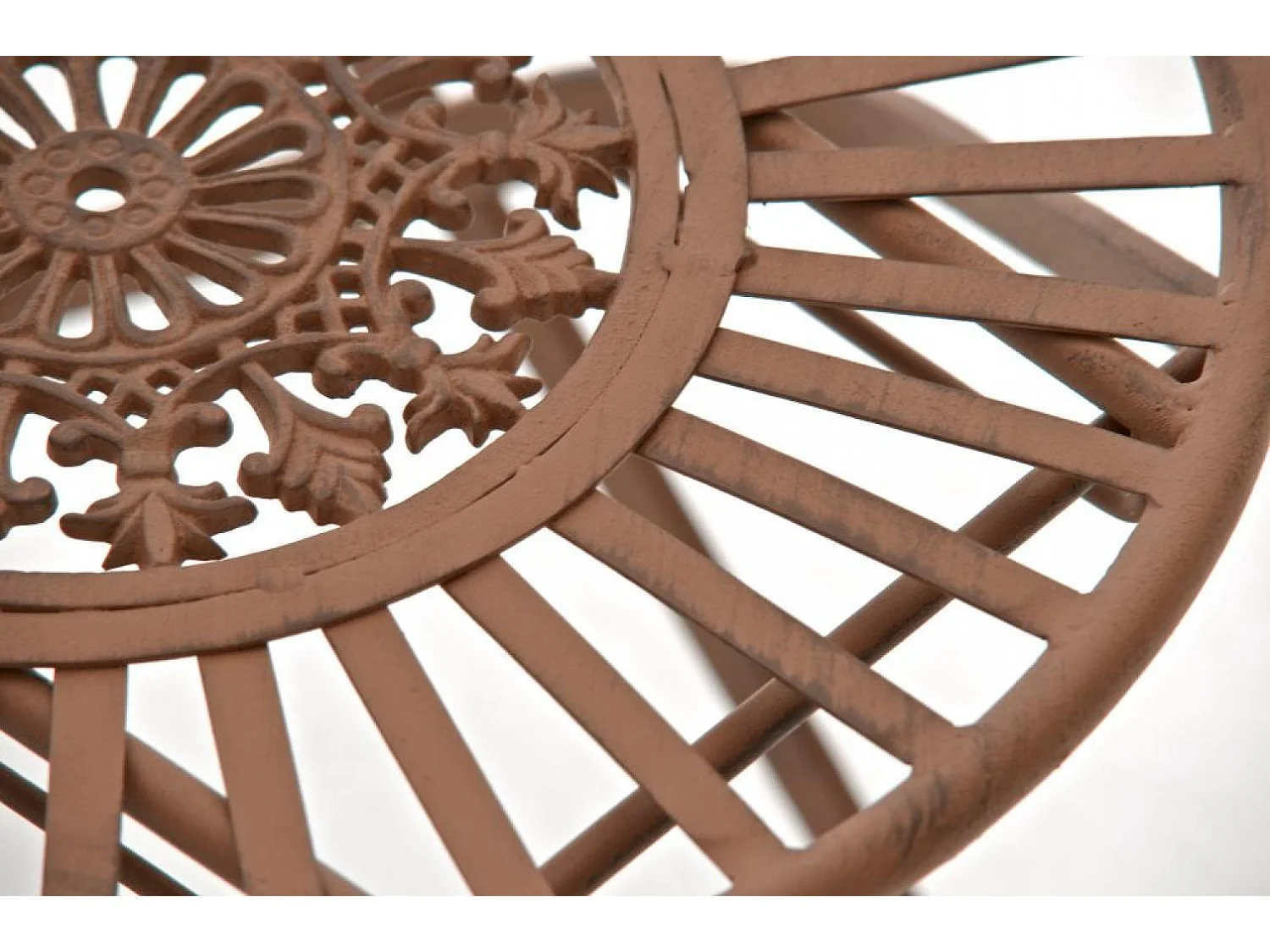 Chaises de jardin - Métal - Marron antique - Mani