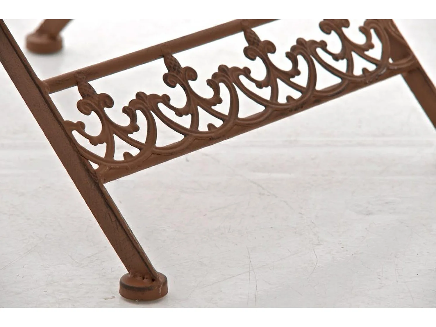 Chaises de jardin - Métal - Marron antique - Mani