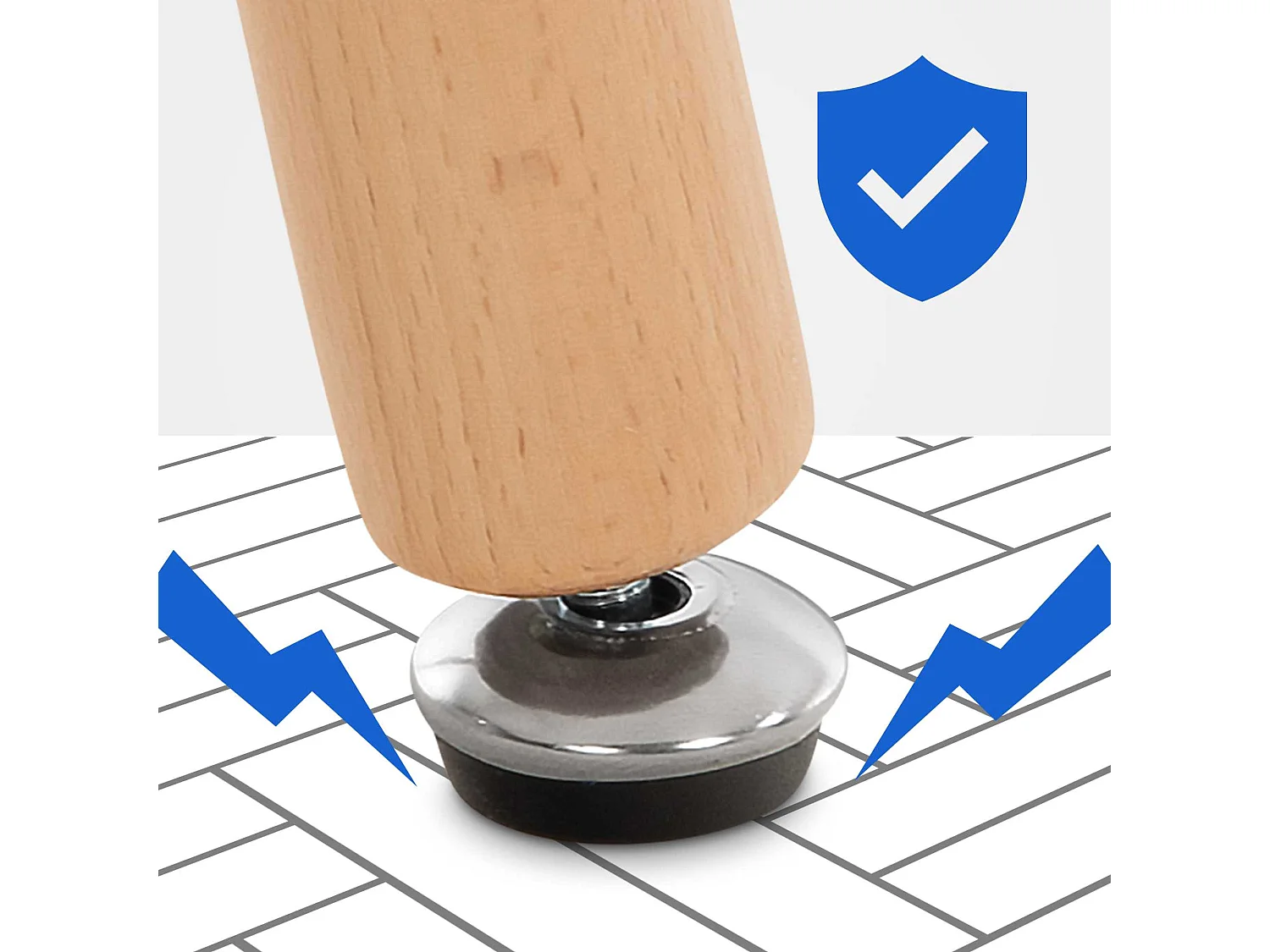 Table de cuisine Viborg 60 cm - Noir70.00