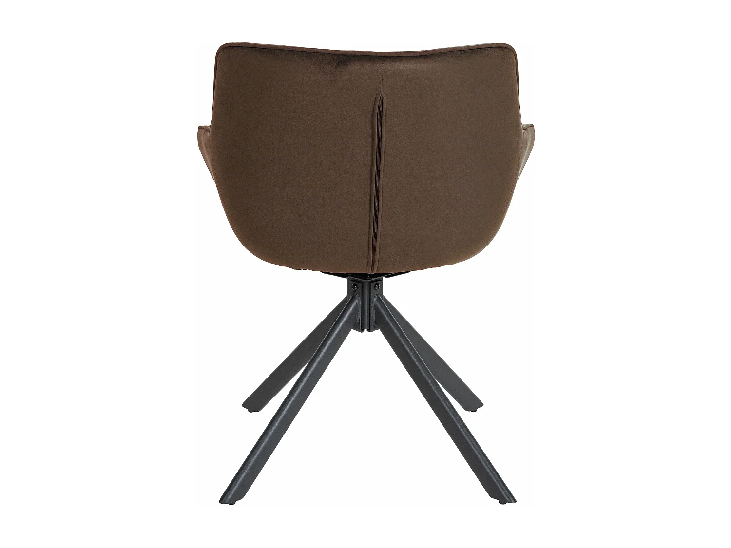 Chaise Westport Velours - Marron78.00