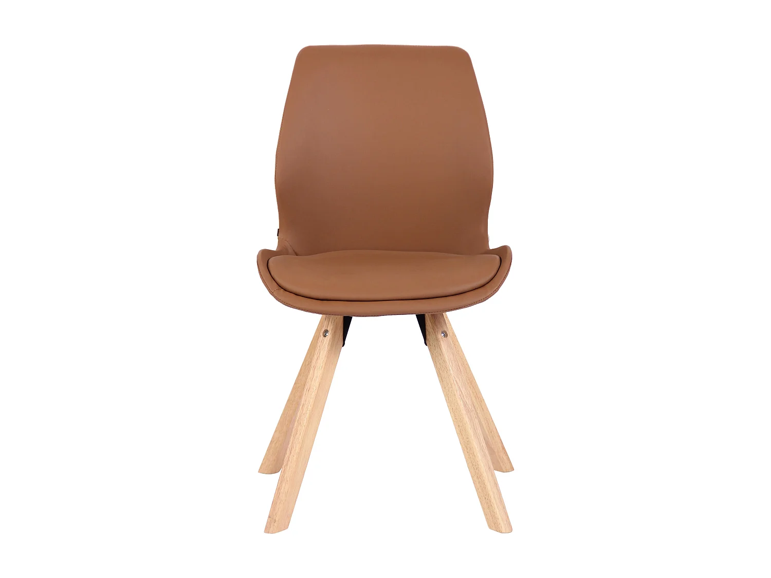 Chaise Luna - Cuir Marron clair87.00