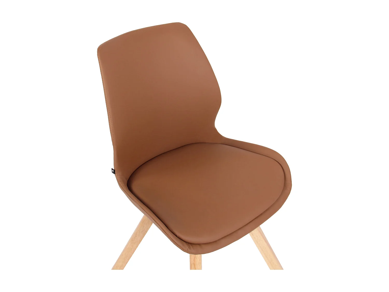 Chaise Luna - Cuir Marron clair87.00