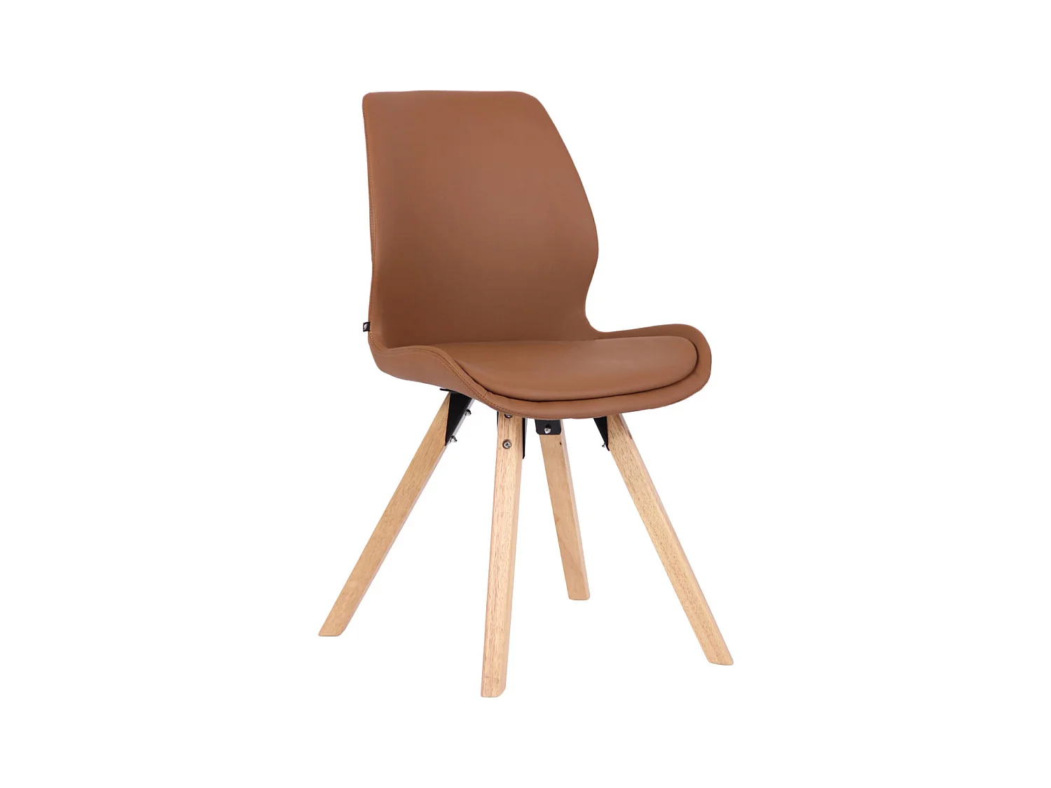 Chaise Luna - Cuir Marron clair87.00