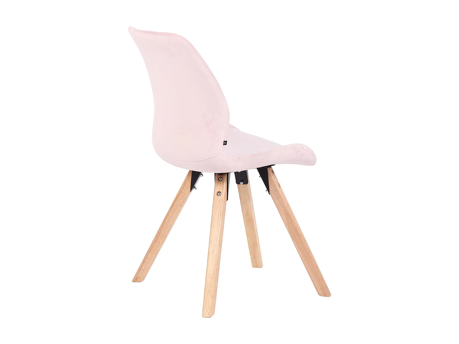Chaise Luna - Velours Rose87.00