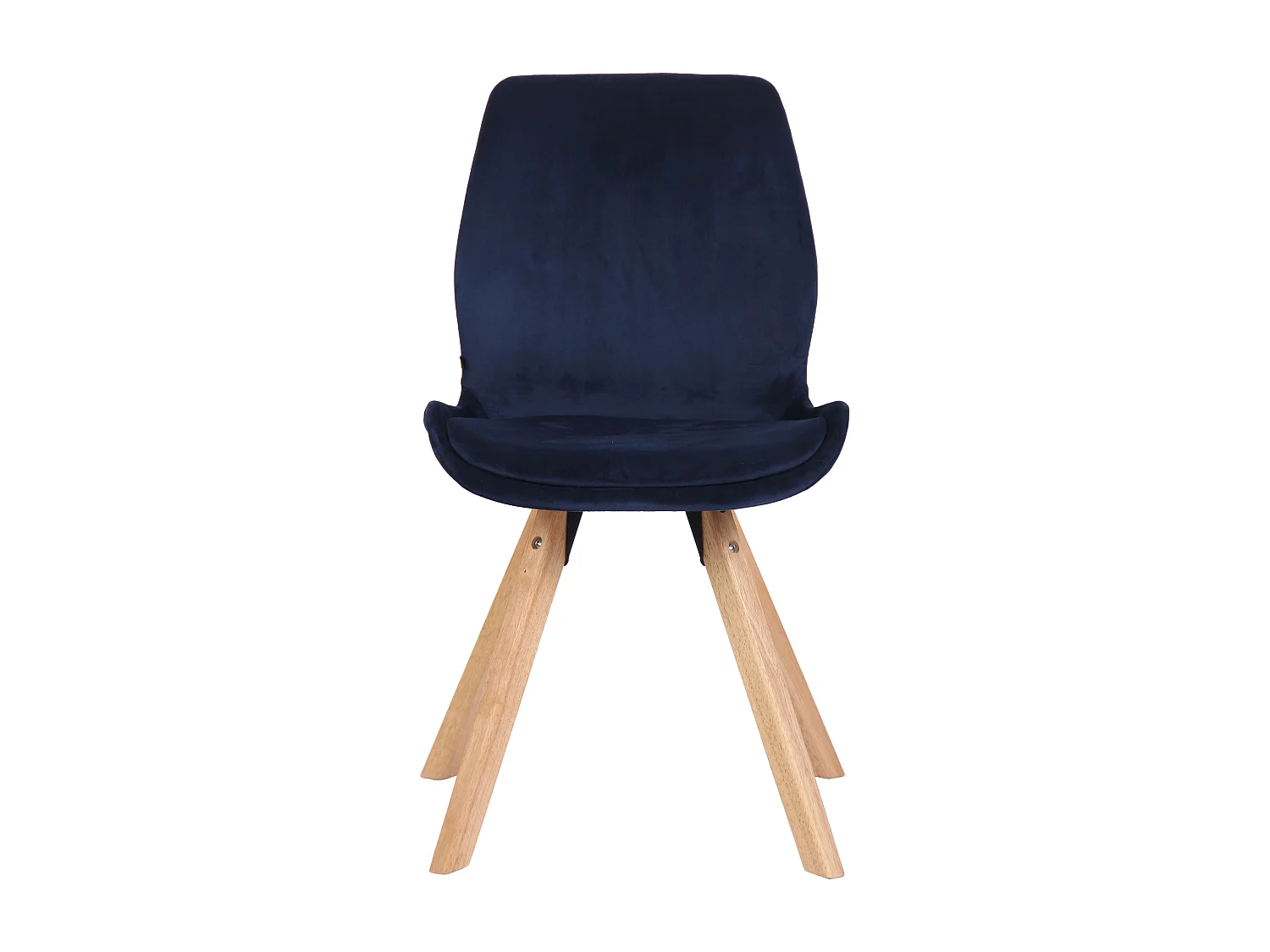 Chaise Luna - Velours Bleu87.00