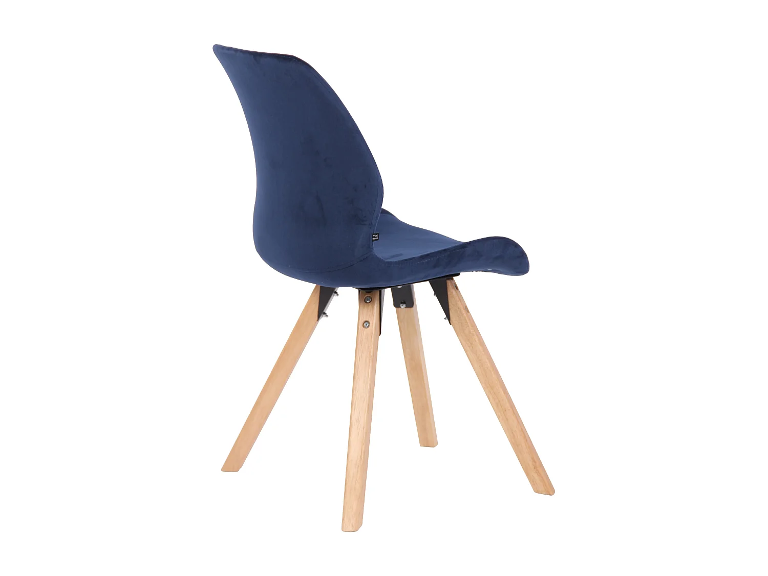 Chaise Luna - Velours Bleu87.00