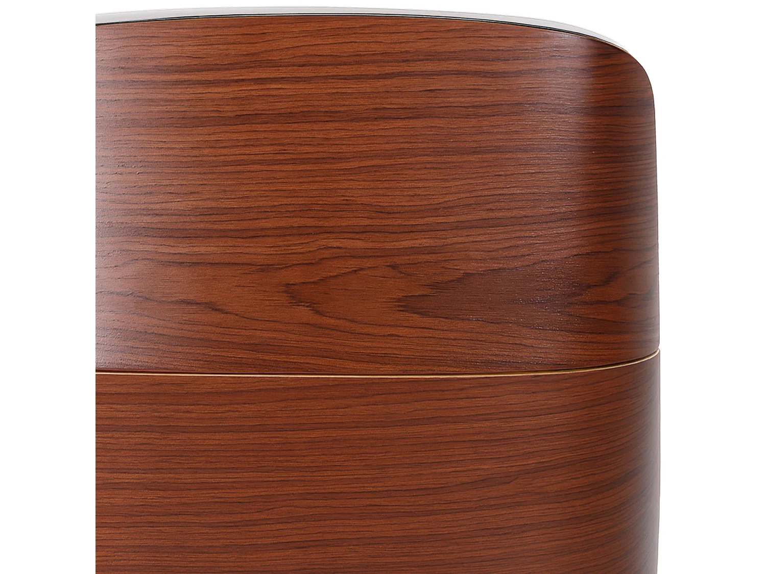 Fauteuil de bureau Varel - Noyer - Crème110.00