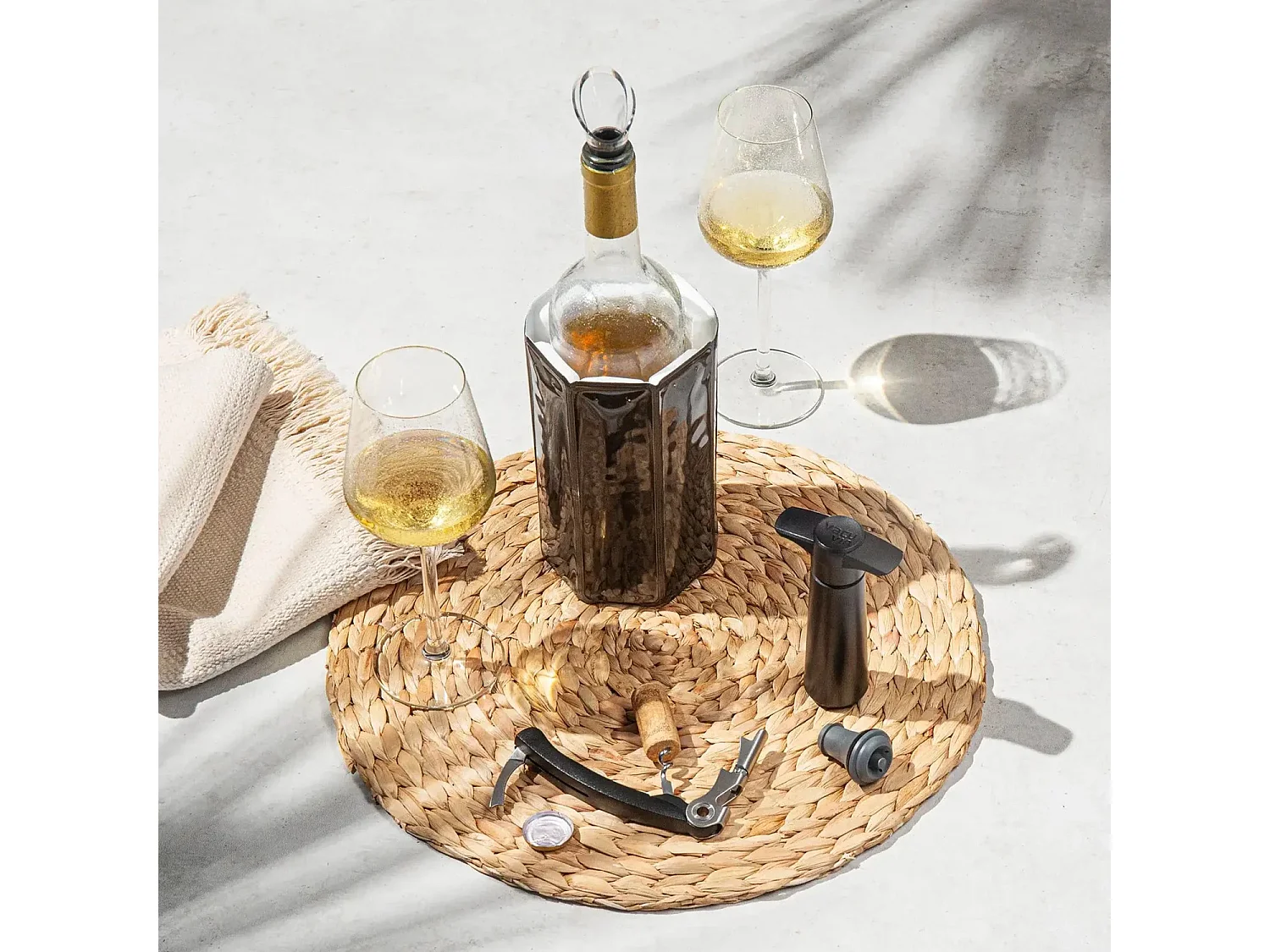 Coffret pour Le vin Set Original 5 pièces