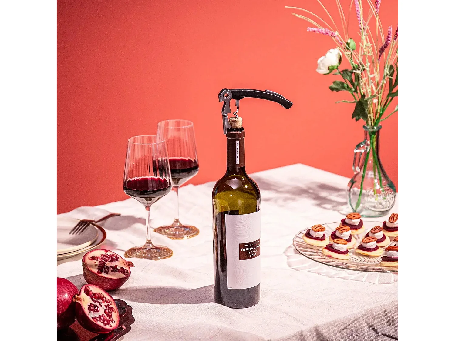 Coffret pour Le vin Set Original 5 pièces