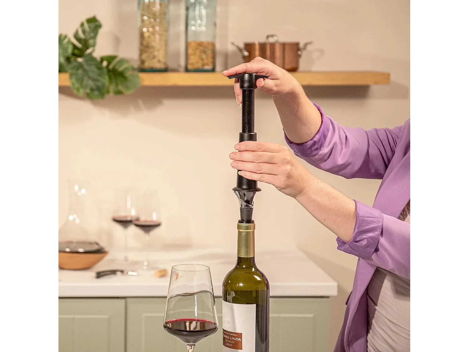 Coffret pour Le vin Set Original 5 pièces